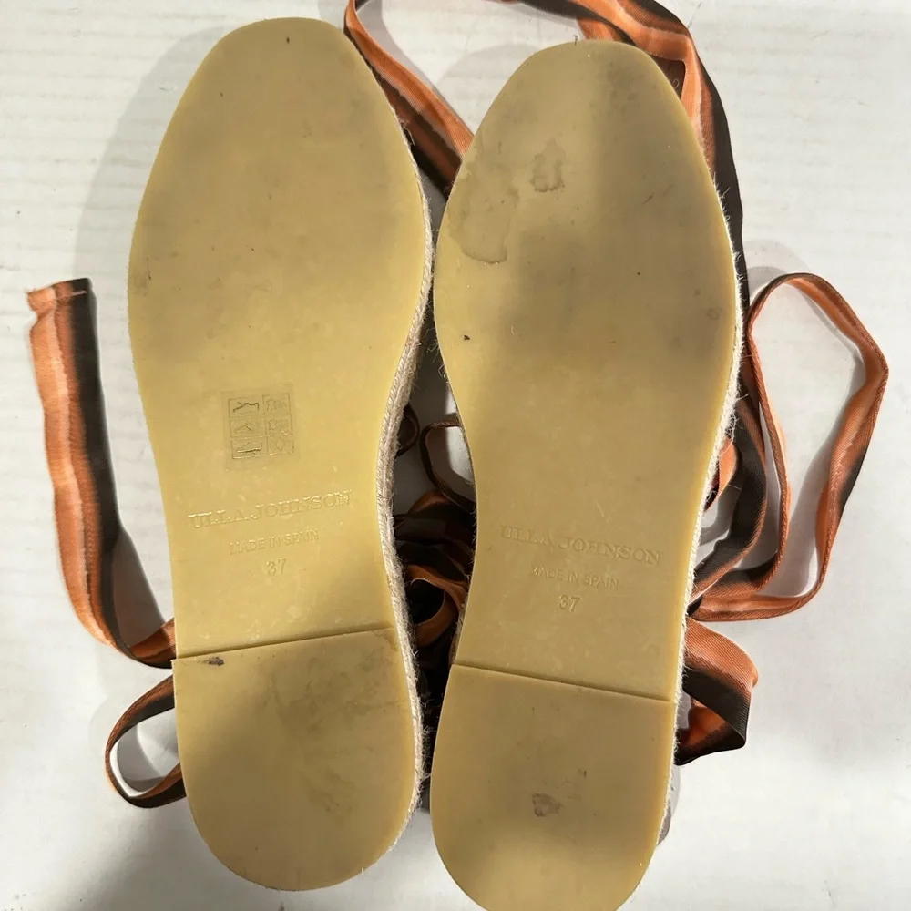 ULLA JOHNSON Maya Ribbon Espadrille